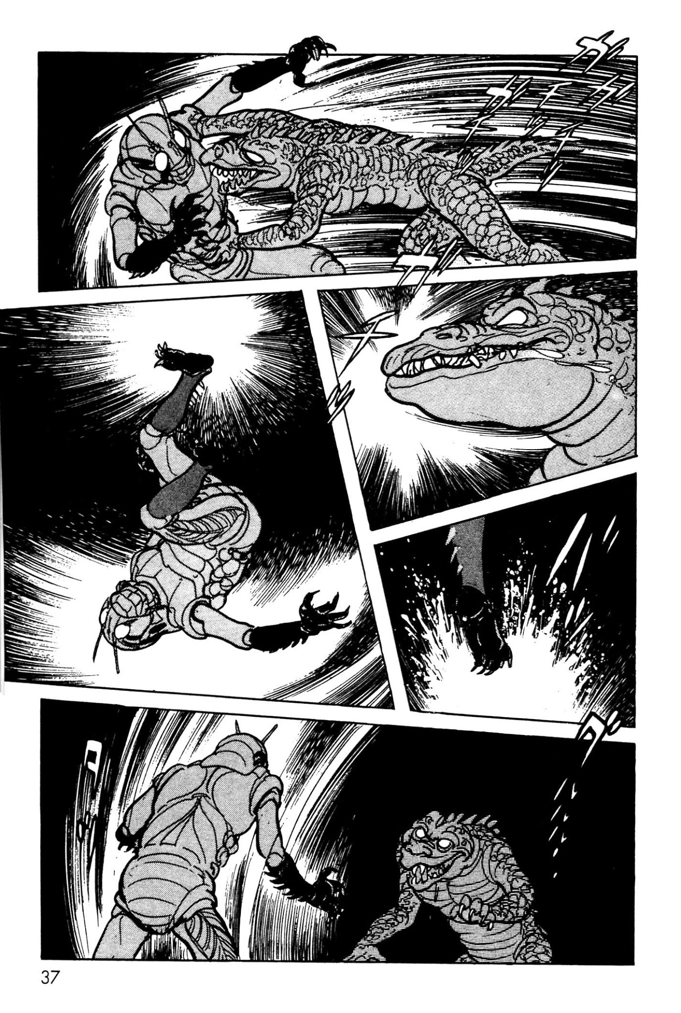 Kamen Rider Black Chapter 1 page 36 - Chapter 1