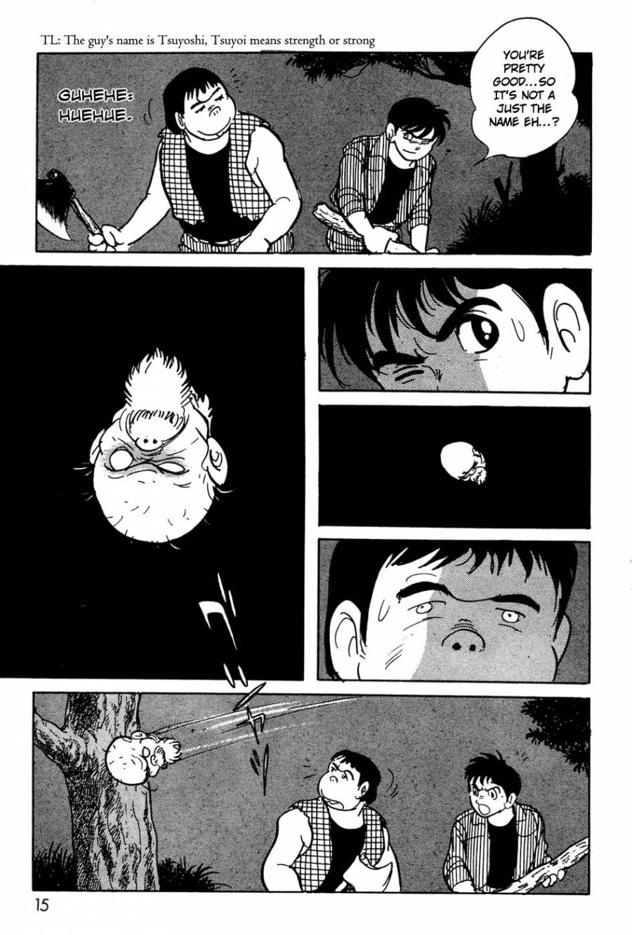 Kamen Rider Black Chapter 11.2 page 15 - Chapter 11.002
