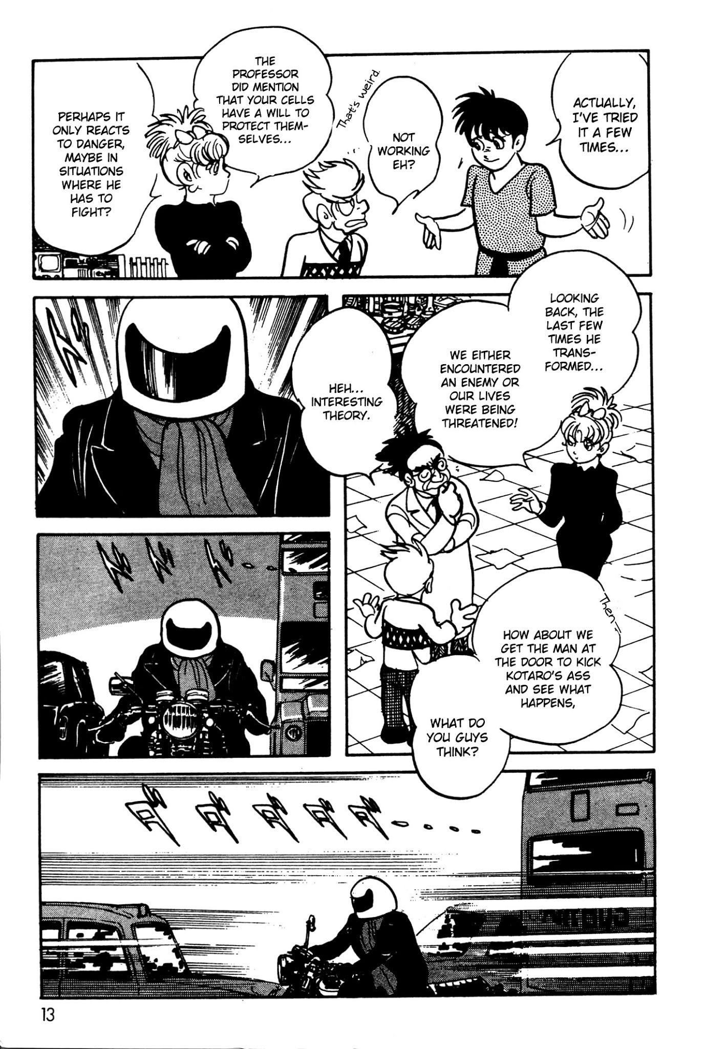 Kamen Rider Black Chapter 4 page 14 - Chapter 4