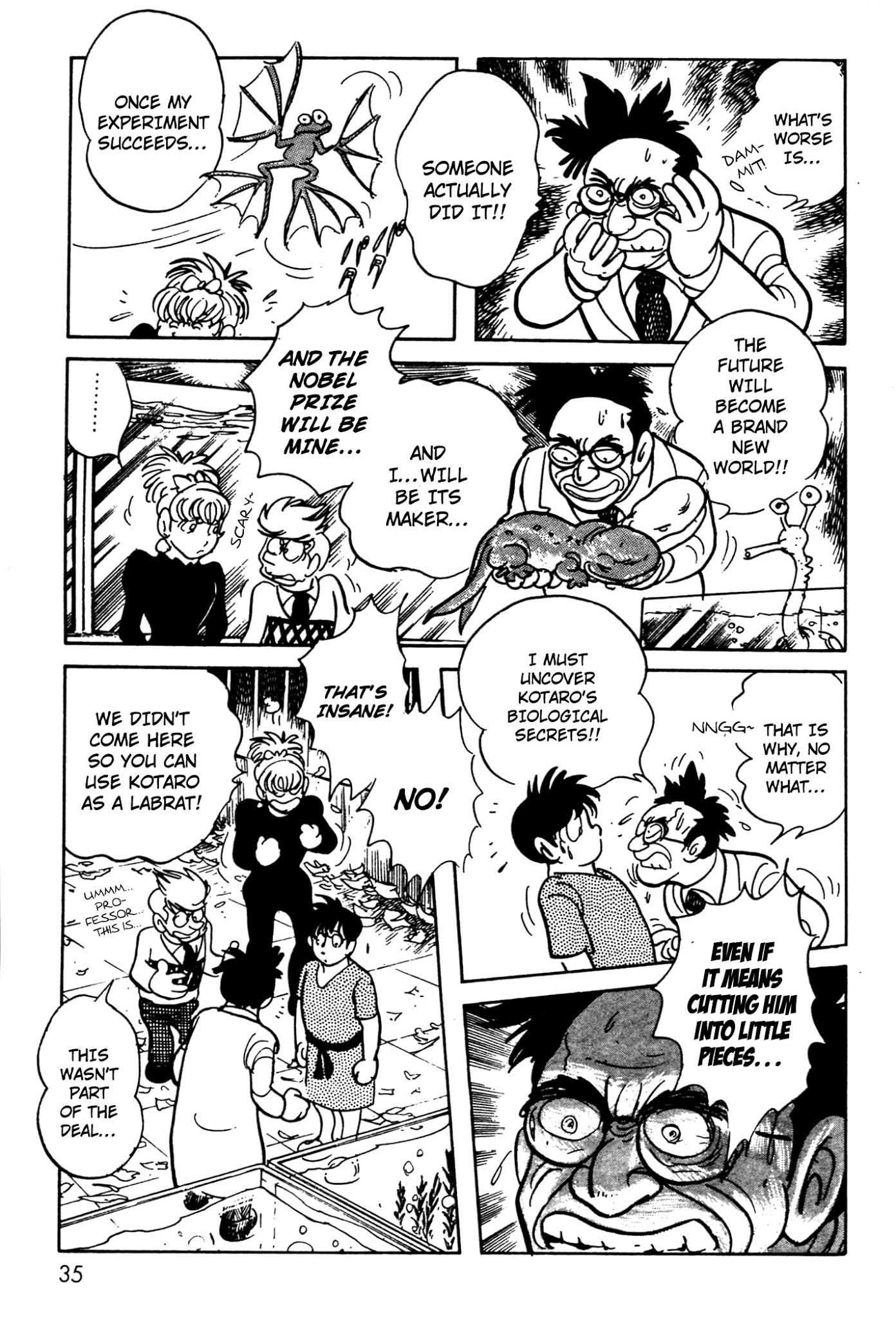 Kamen Rider Black Chapter 4 page 35 - Chapter 4