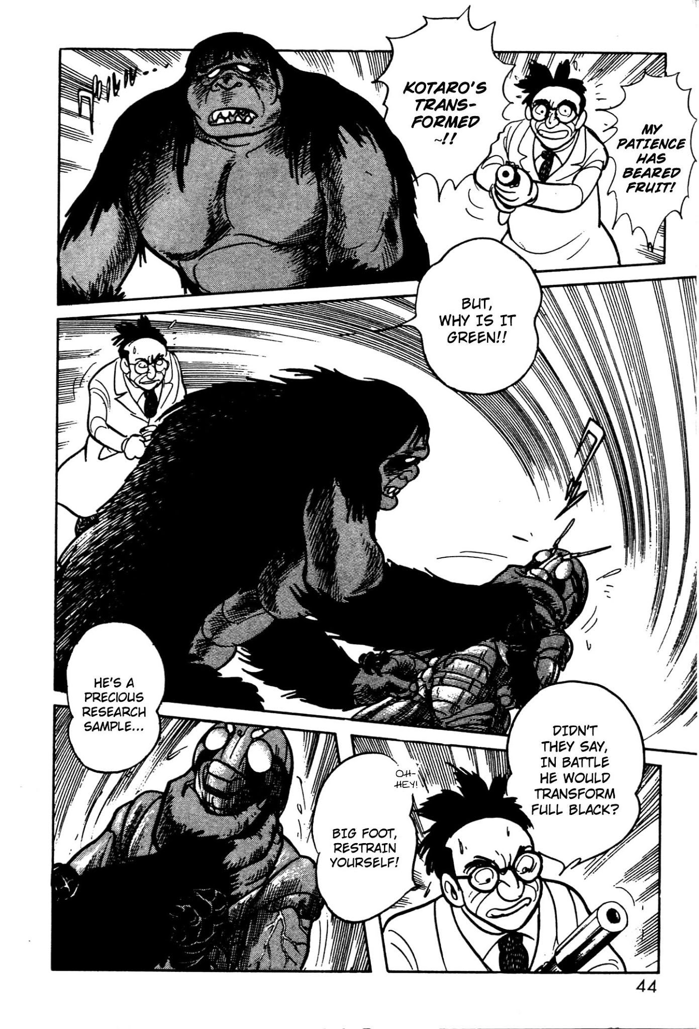 Kamen Rider Black Chapter 4 page 43 - Chapter 4