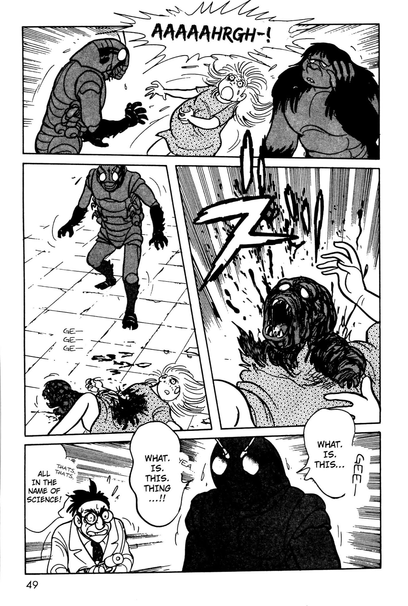 Kamen Rider Black Chapter 4 page 48 - Chapter 4