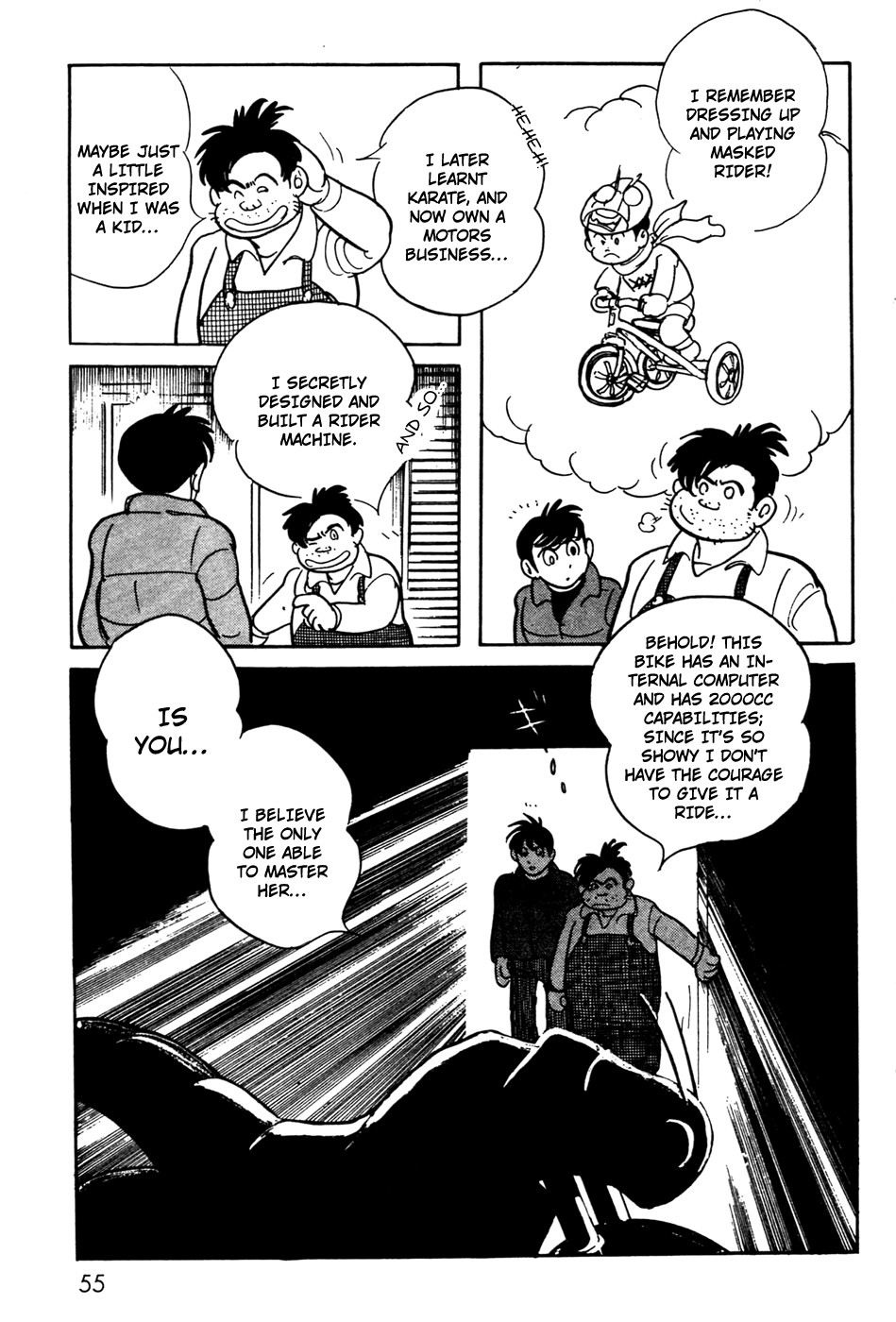 Kamen Rider Black Chapter 8 page 15 - Chapter 8