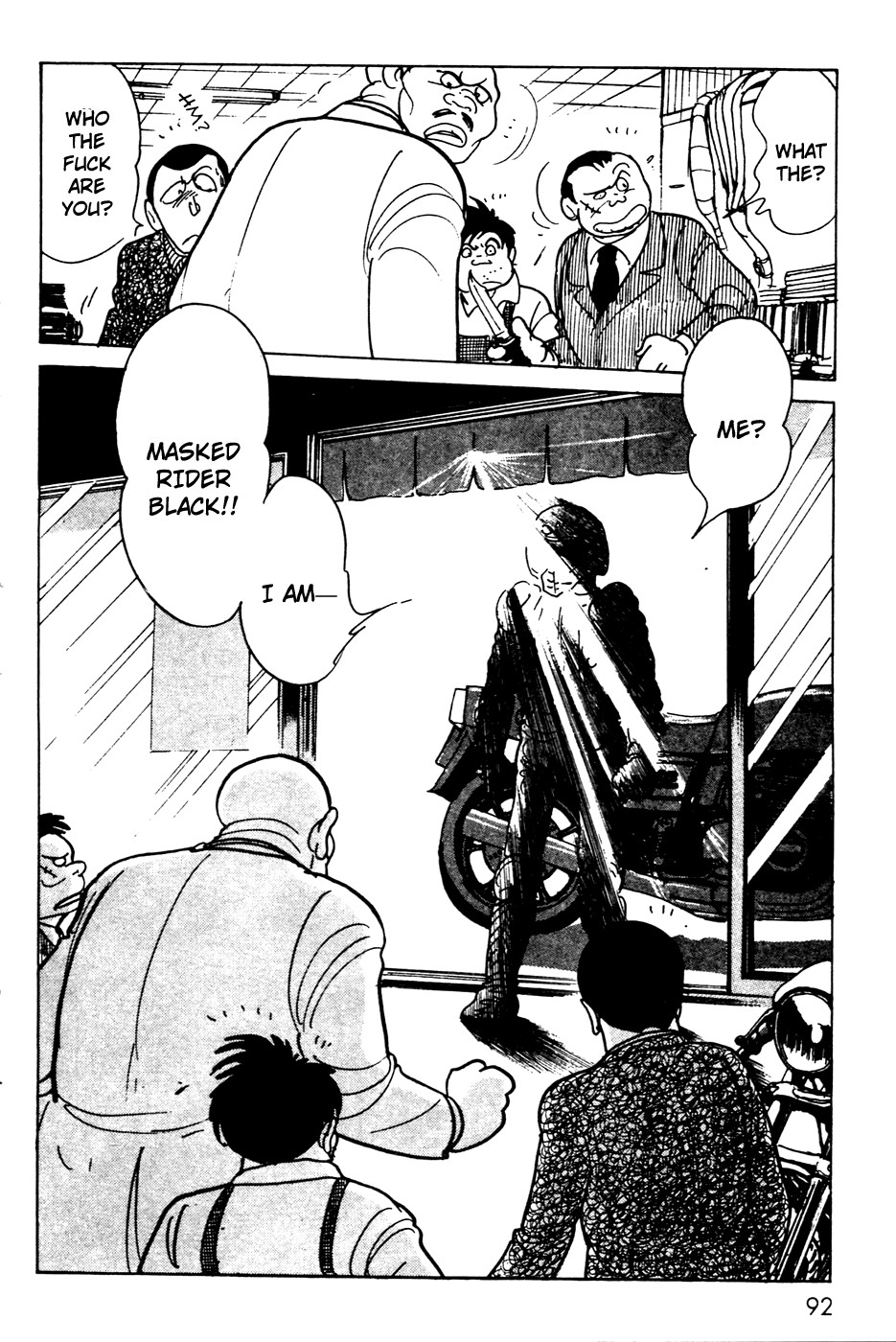 Kamen Rider Black Chapter 8 page 50 - Chapter 8