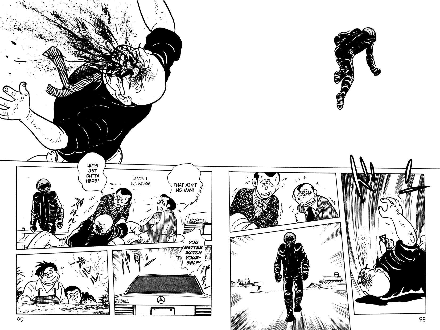 Kamen Rider Black Chapter 8 page 56 - Chapter 8