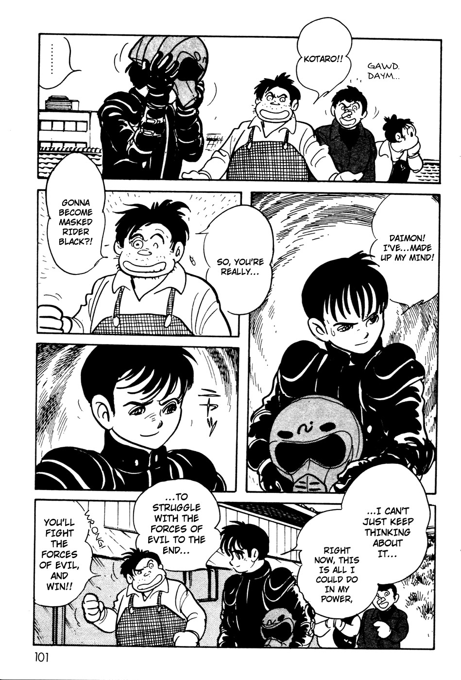Kamen Rider Black Chapter 8 page 58 - Chapter 8