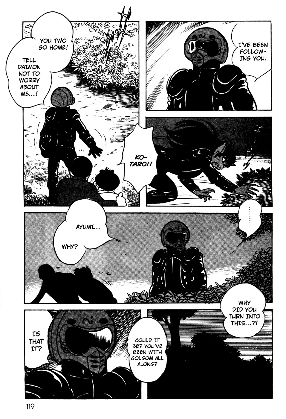 Kamen Rider Black Chapter 8 page 75 - Chapter 8