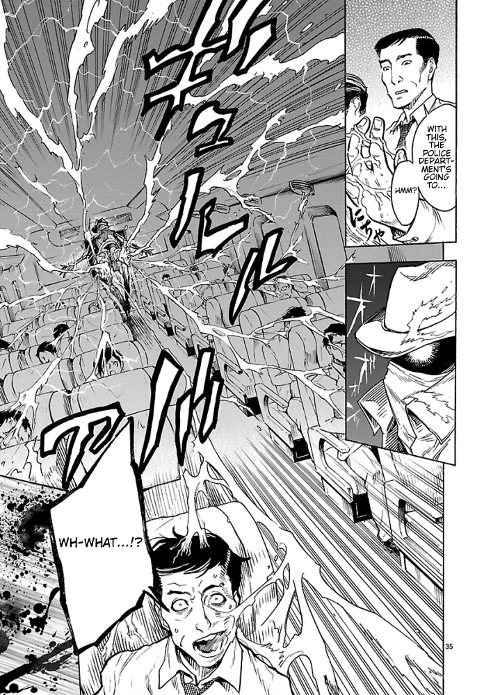 Kamen Rider Kuuga Chapter 1 page 35 - Chapter 1 : Episode 1