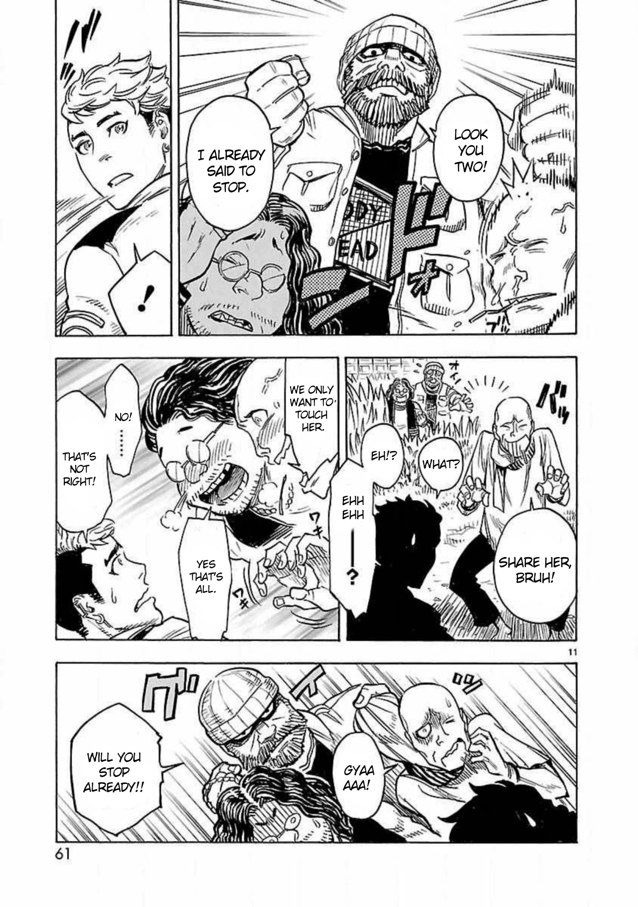 Kamen Rider Kuuga Chapter 11 page 11 - Chapter 11: Reunion