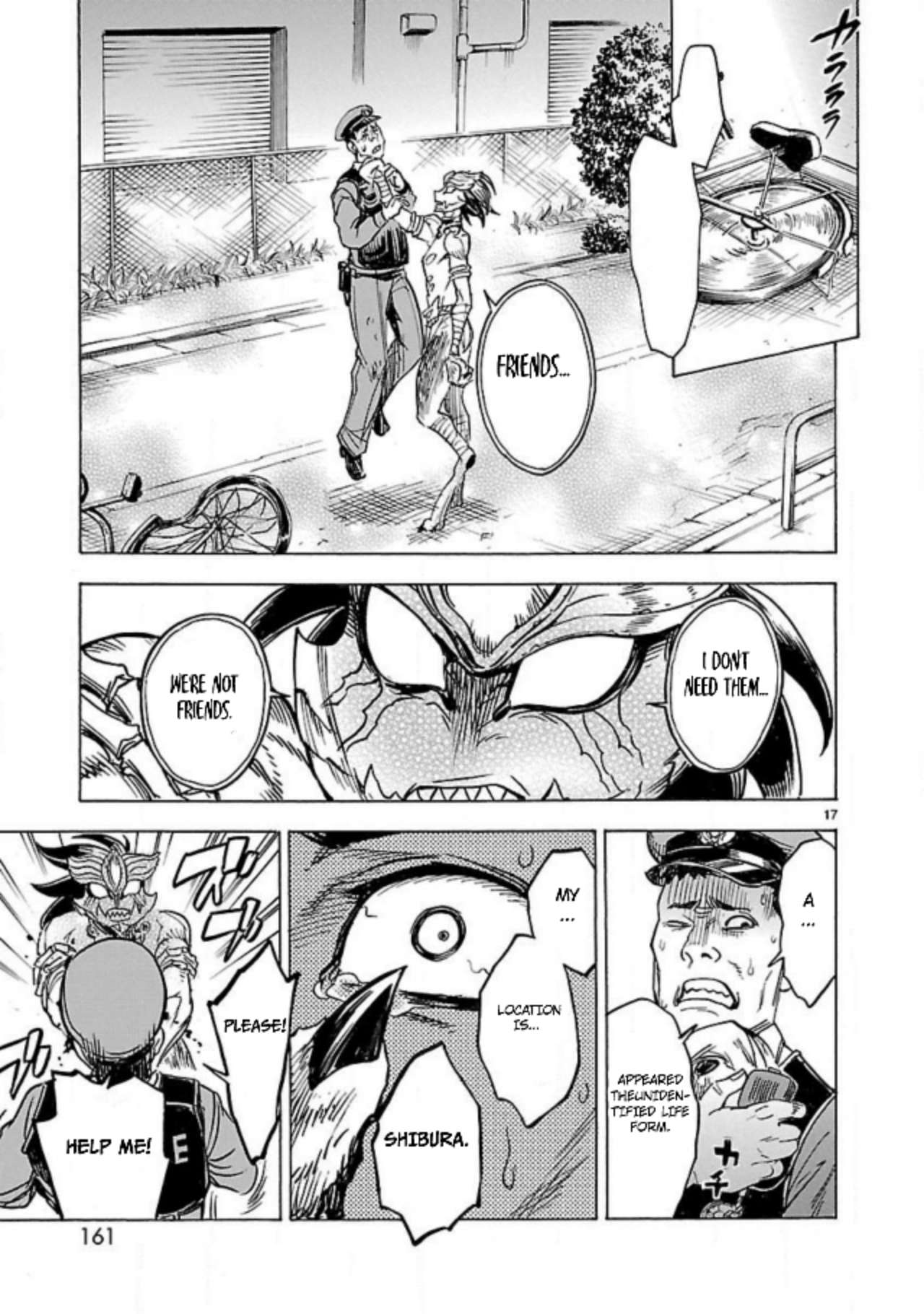 Kamen Rider Kuuga Chapter 13 page 17 - Chapter 13: Chaos