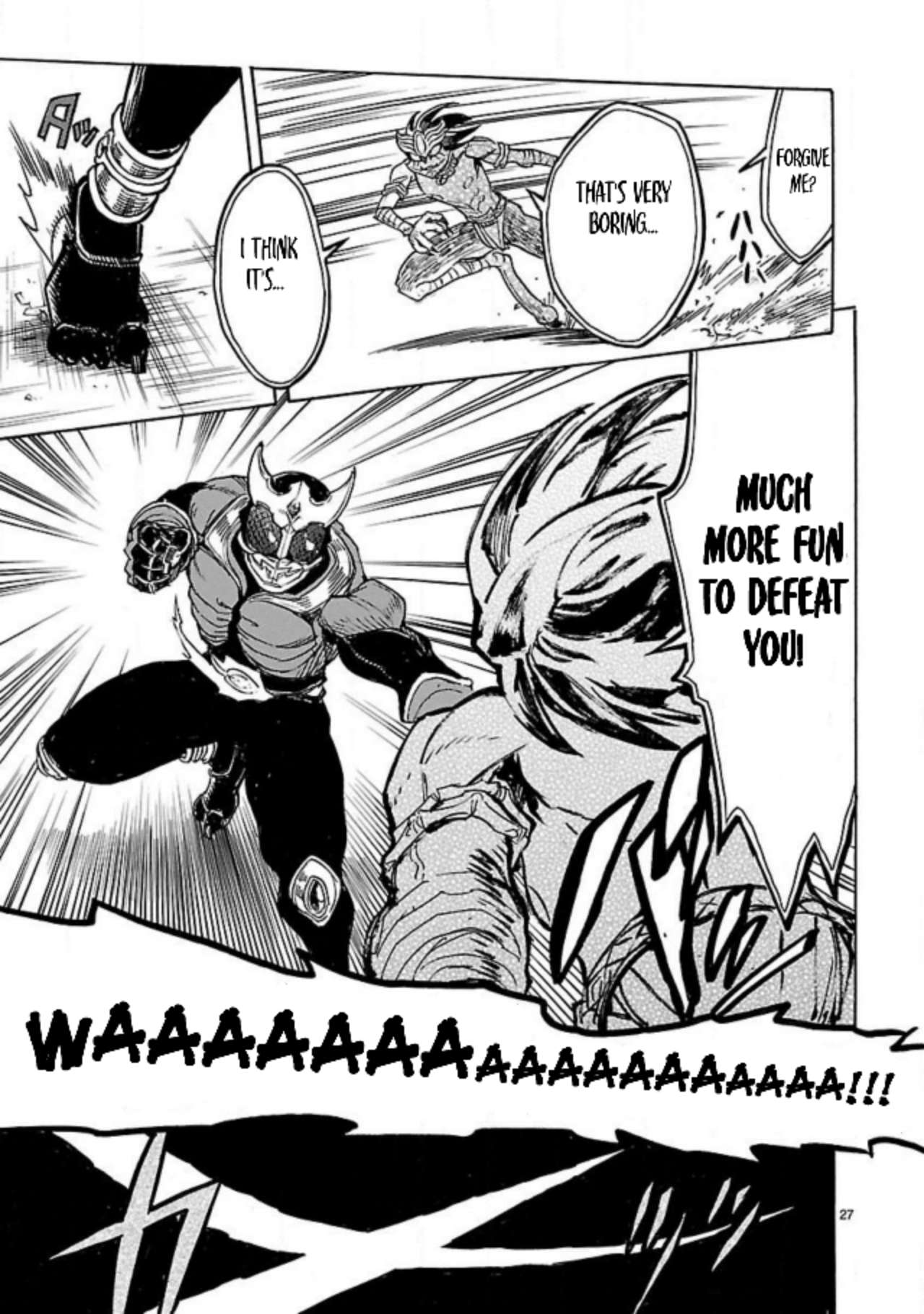 Kamen Rider Kuuga Chapter 13 page 26 - Chapter 13: Chaos