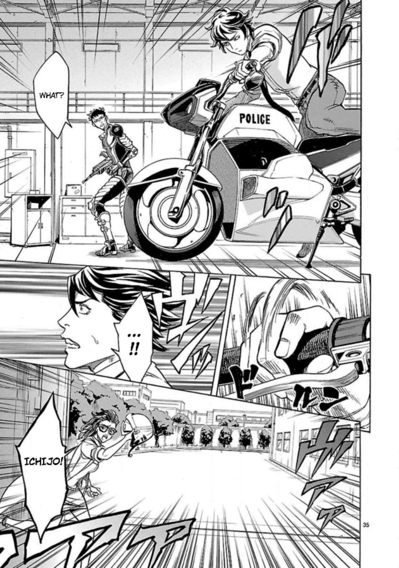 Kamen Rider Kuuga Chapter 13 page 34 - Chapter 13: Chaos