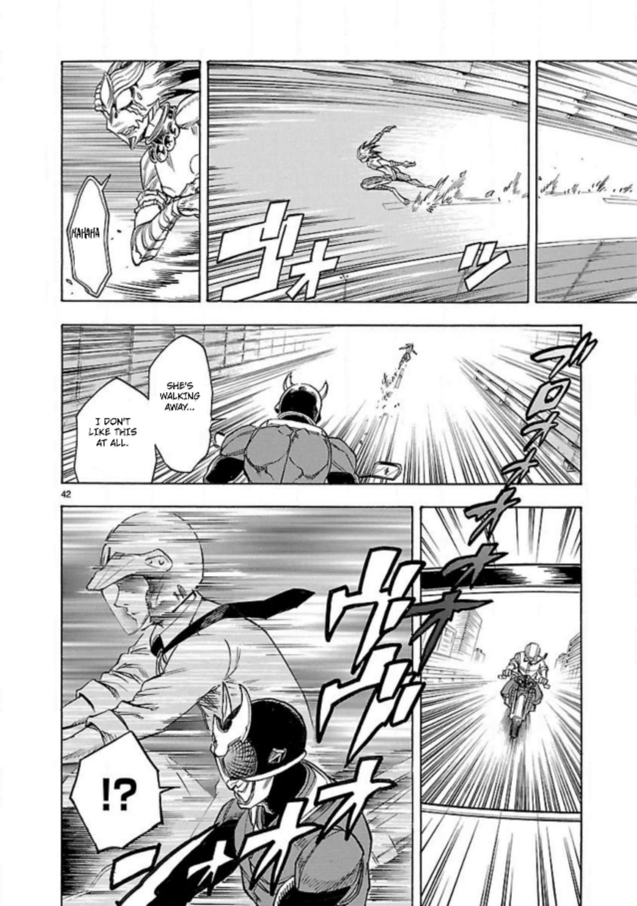 Kamen Rider Kuuga Chapter 13 page 40 - Chapter 13: Chaos