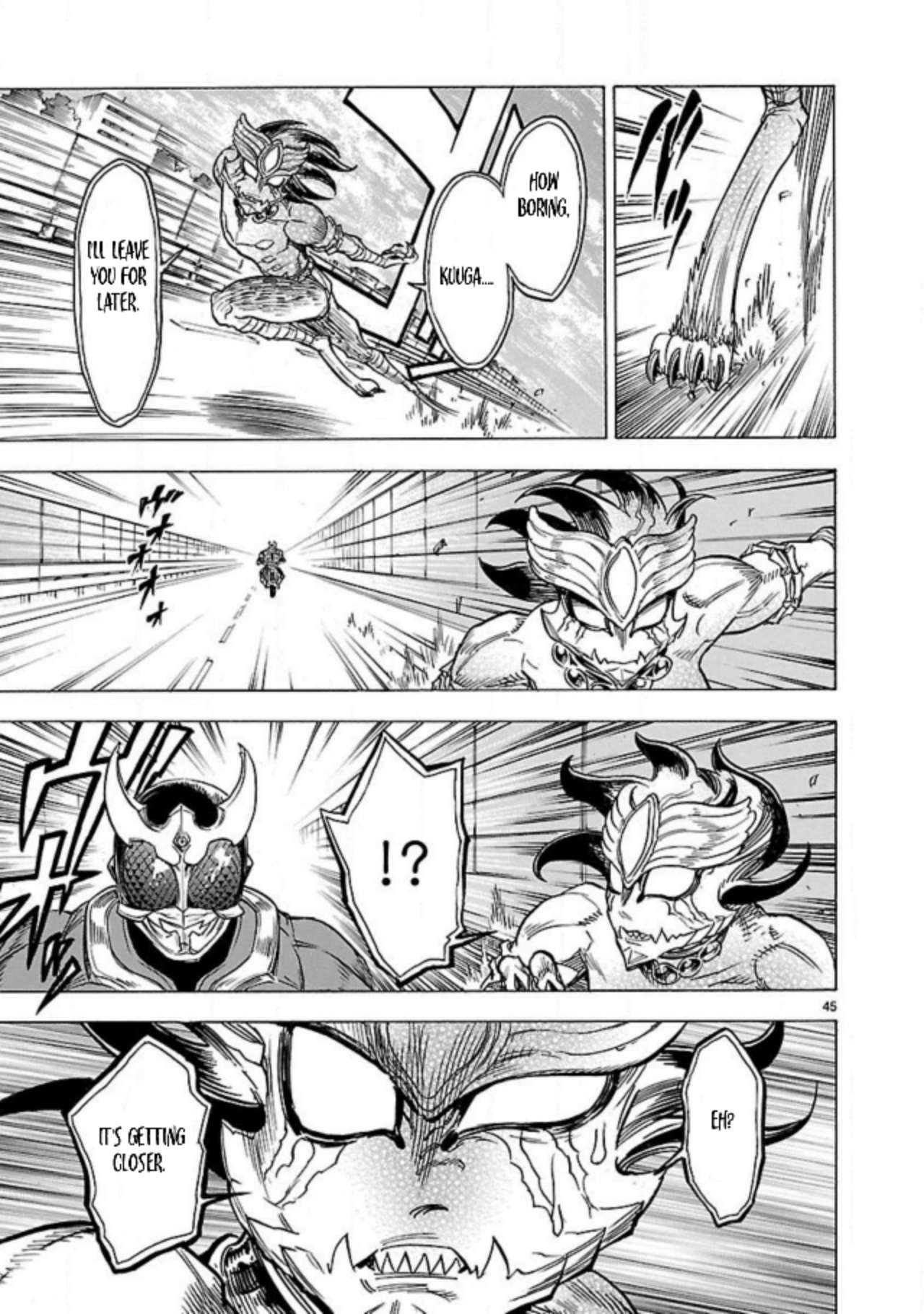 Kamen Rider Kuuga Chapter 13 page 43 - Chapter 13: Chaos