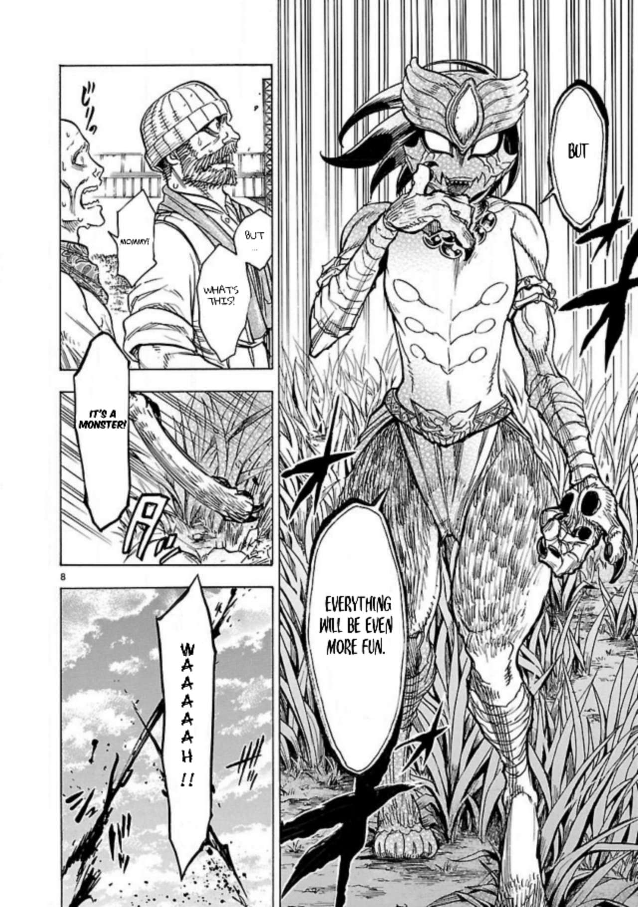 Kamen Rider Kuuga Chapter 13 page 8 - Chapter 13: Chaos
