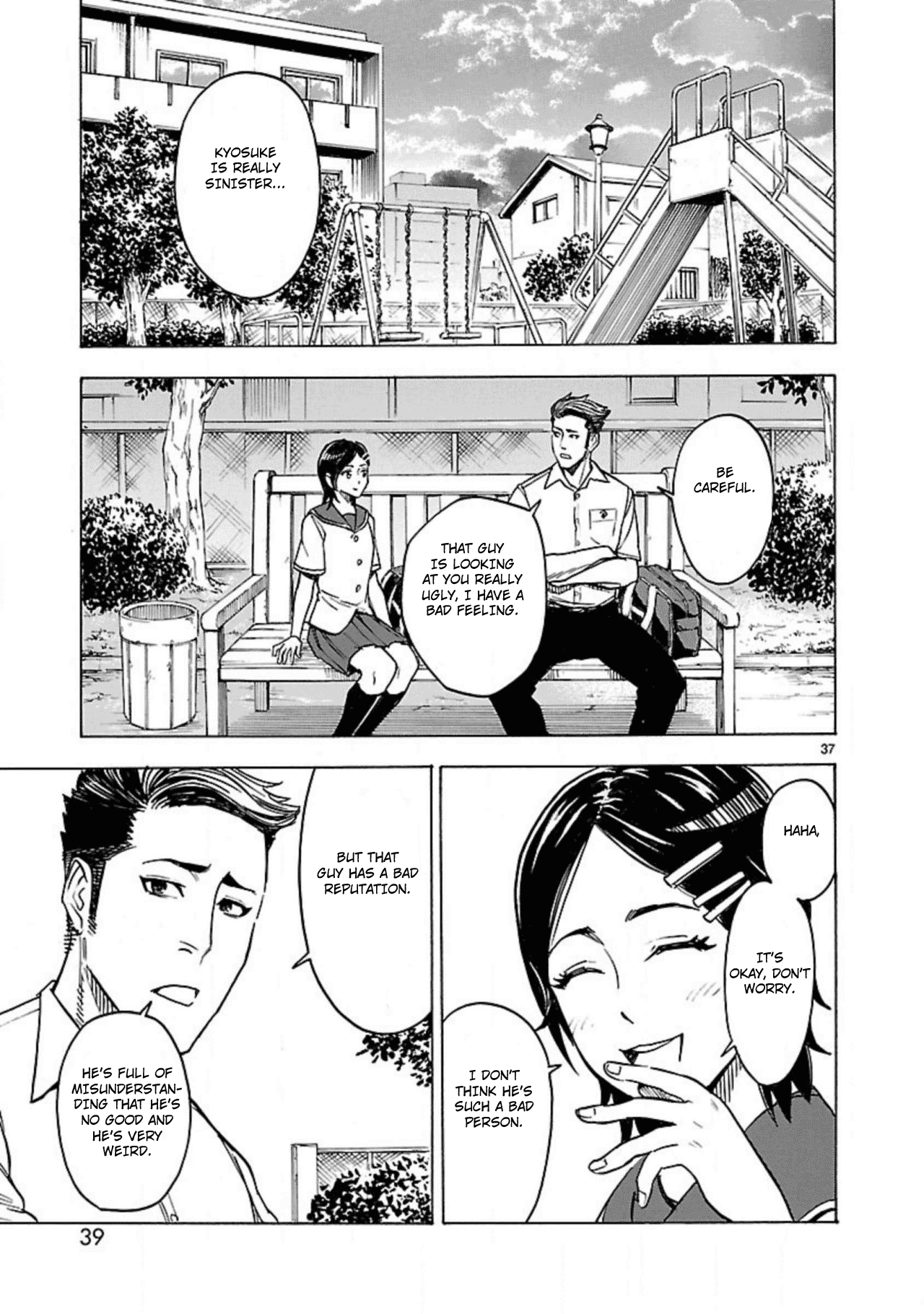 Kamen Rider Kuuga Chapter 14 page 39 - Chapter 14: Feathers