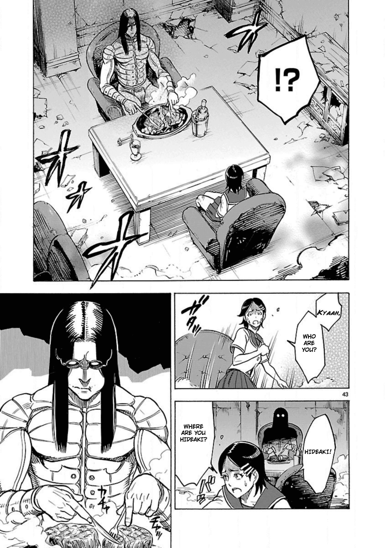 Kamen Rider Kuuga Chapter 14 page 45 - Chapter 14: Feathers