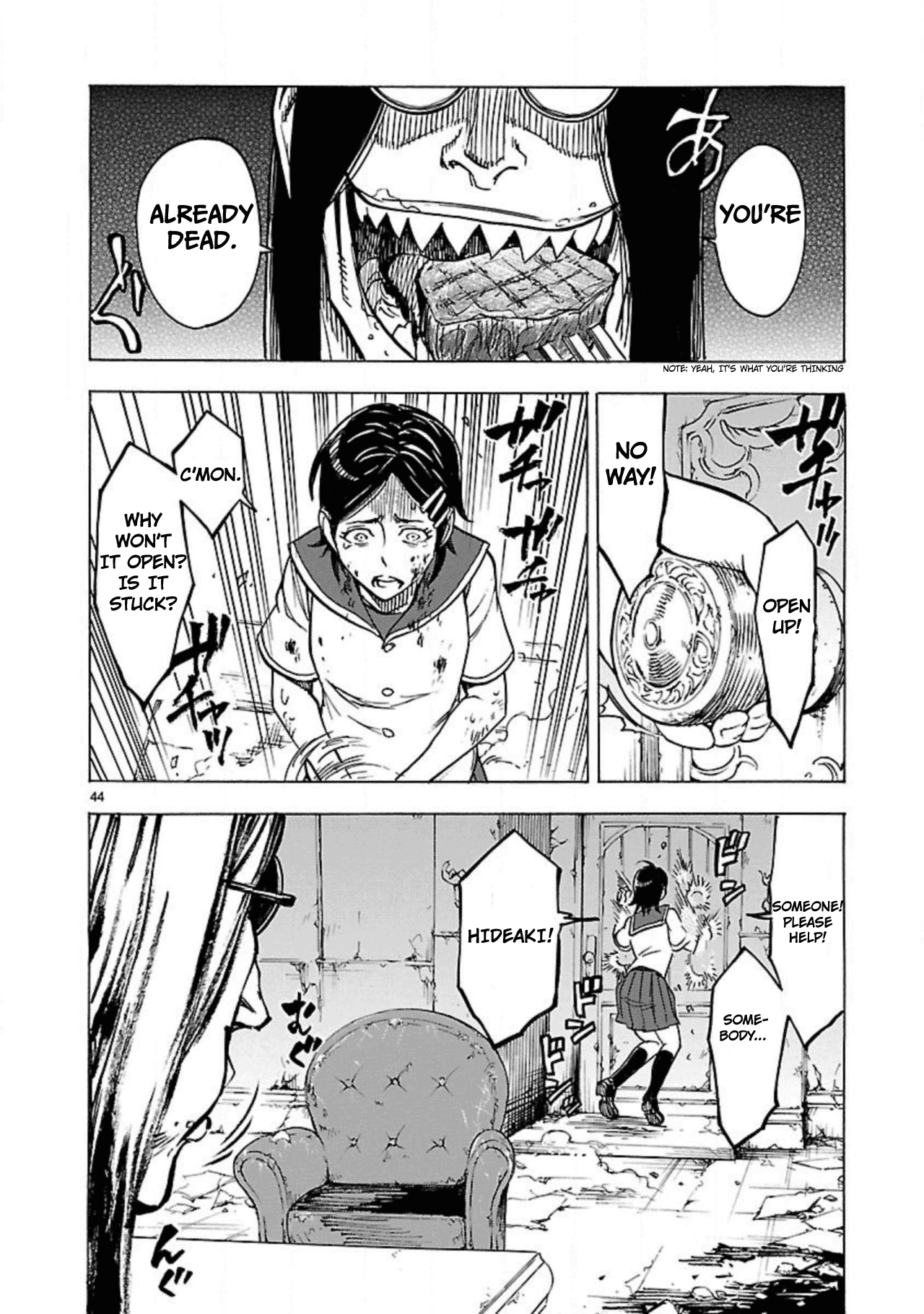 Kamen Rider Kuuga Chapter 14 page 46 - Chapter 14: Feathers