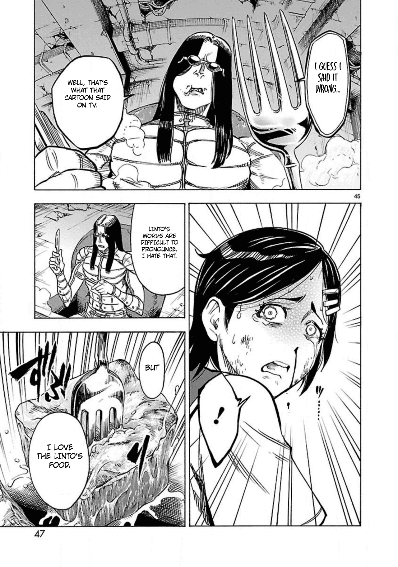 Kamen Rider Kuuga Chapter 14 page 47 - Chapter 14: Feathers