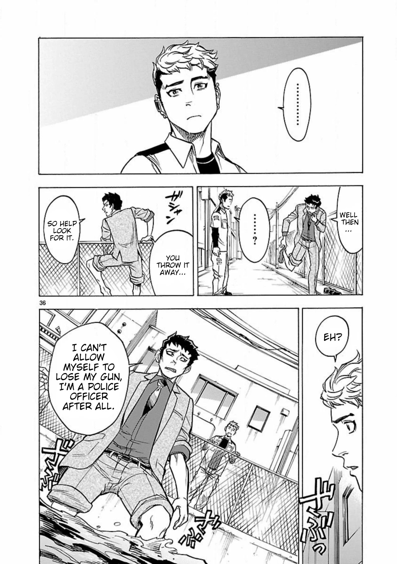 Kamen Rider Kuuga Chapter 15 page 37 - Chapter 15: sensation