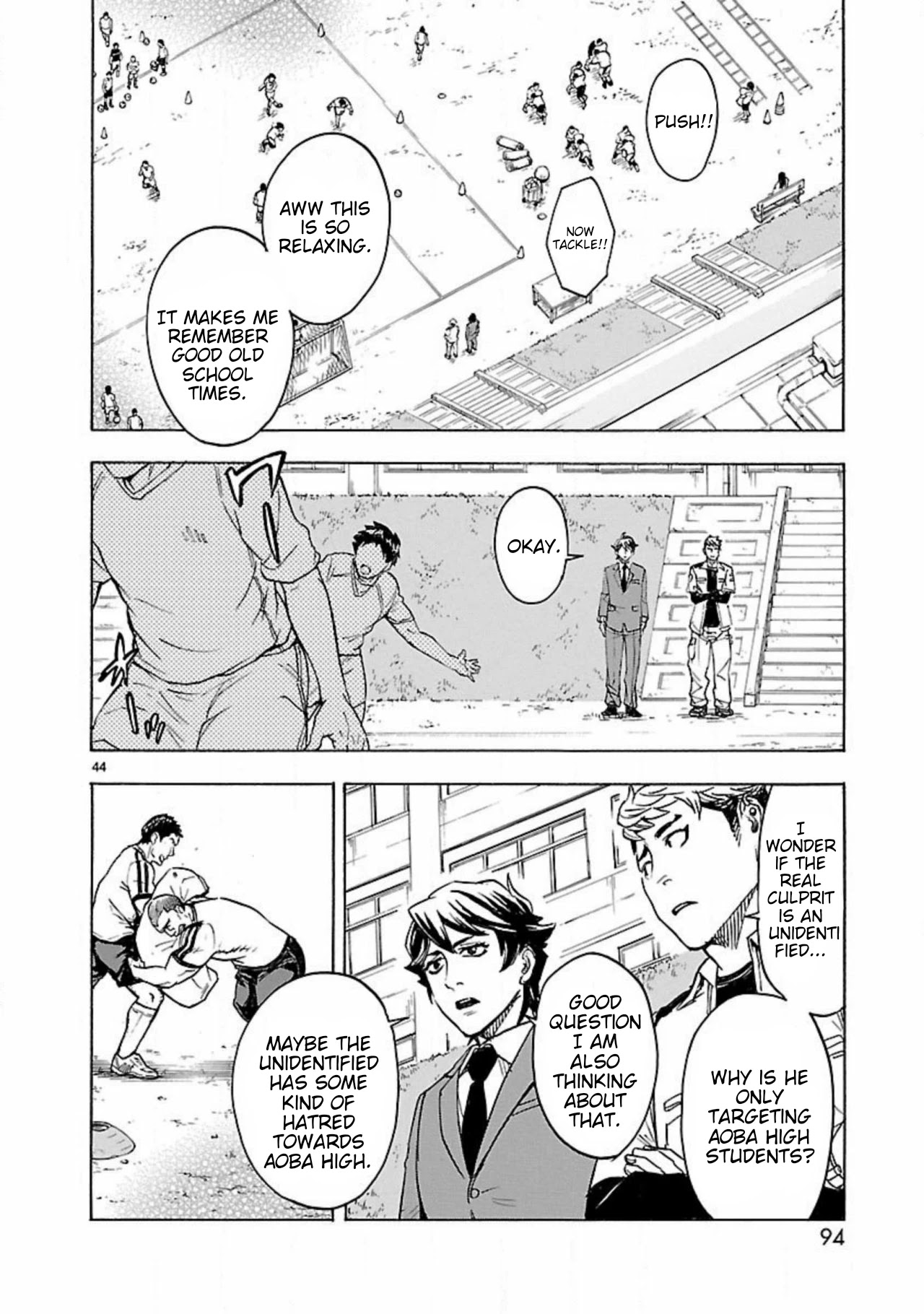 Kamen Rider Kuuga Chapter 15 page 45 - Chapter 15: sensation