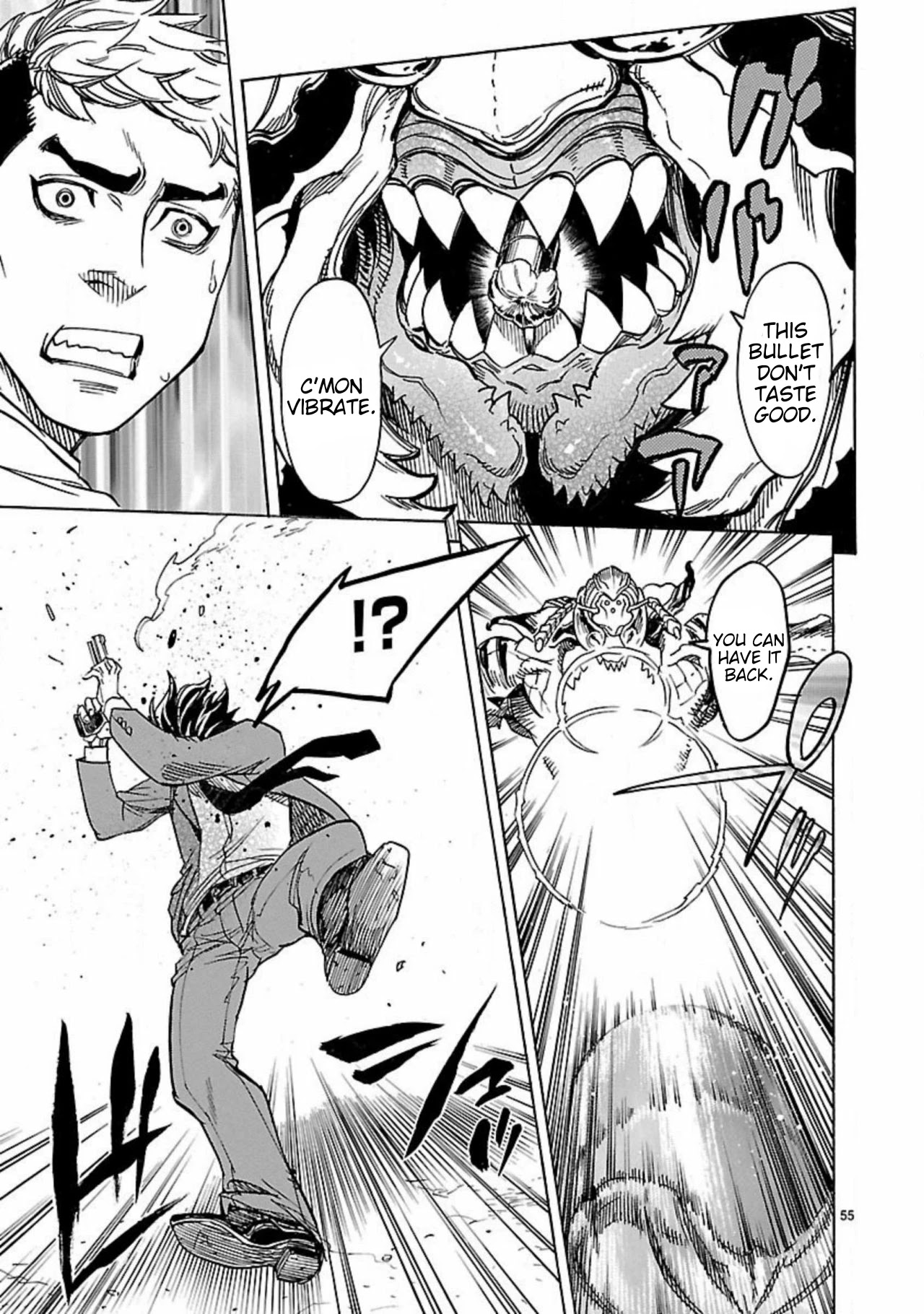 Kamen Rider Kuuga Chapter 15 page 55 - Chapter 15: sensation