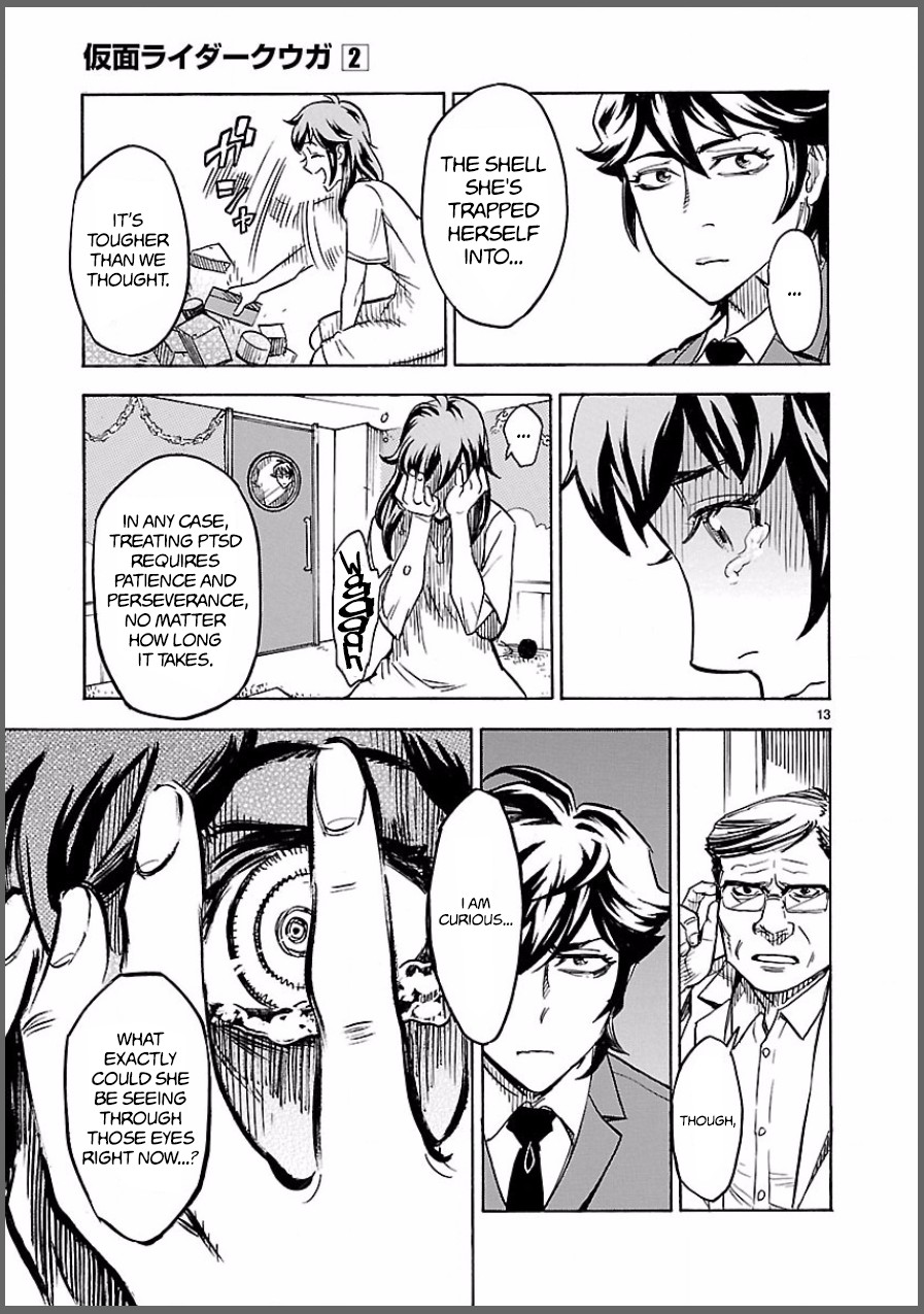 Kamen Rider Kuuga Chapter 7 page 13 - Chapter 7: Impatience