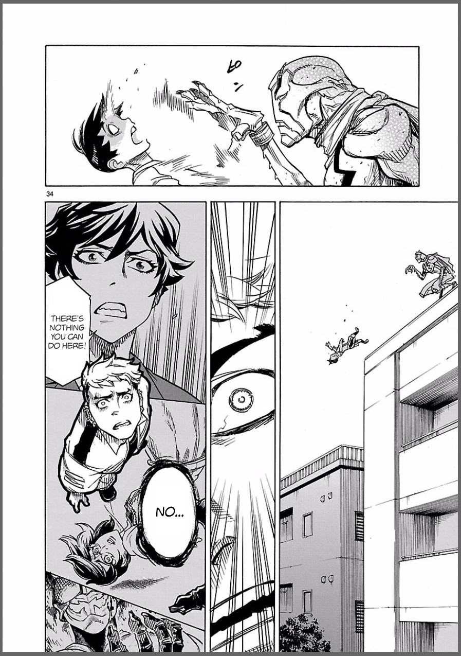 Kamen Rider Kuuga Chapter 7 page 34 - Chapter 7: Impatience