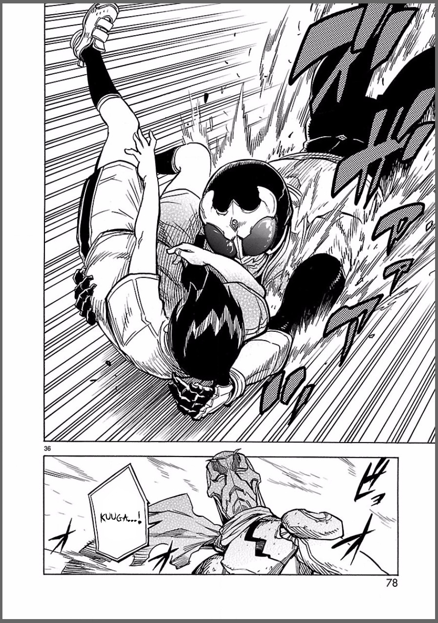 Kamen Rider Kuuga Chapter 7 page 36 - Chapter 7: Impatience