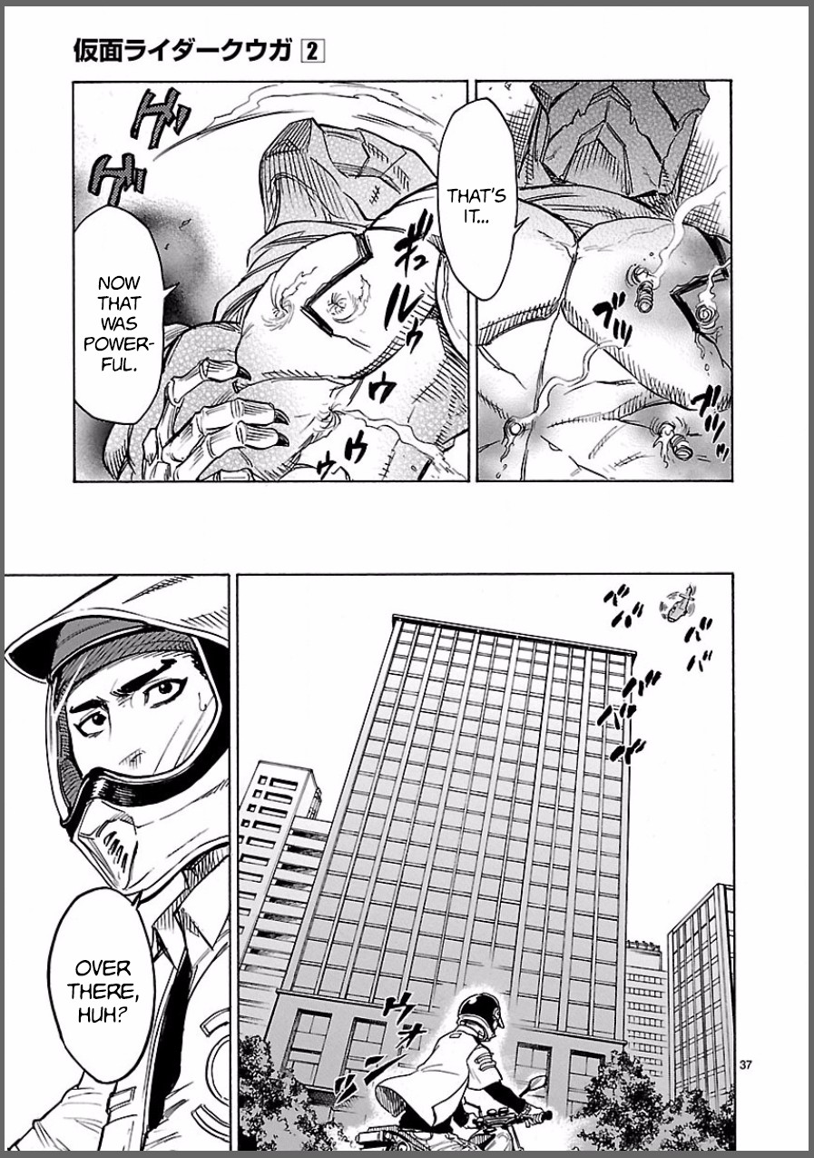 Kamen Rider Kuuga Chapter 8 page 37 - Chapter 8: Premonition