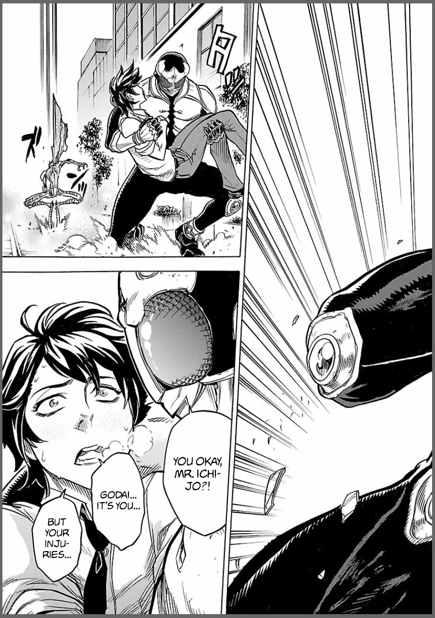 Kamen Rider Kuuga Chapter 8 page 43 - Chapter 8: Premonition