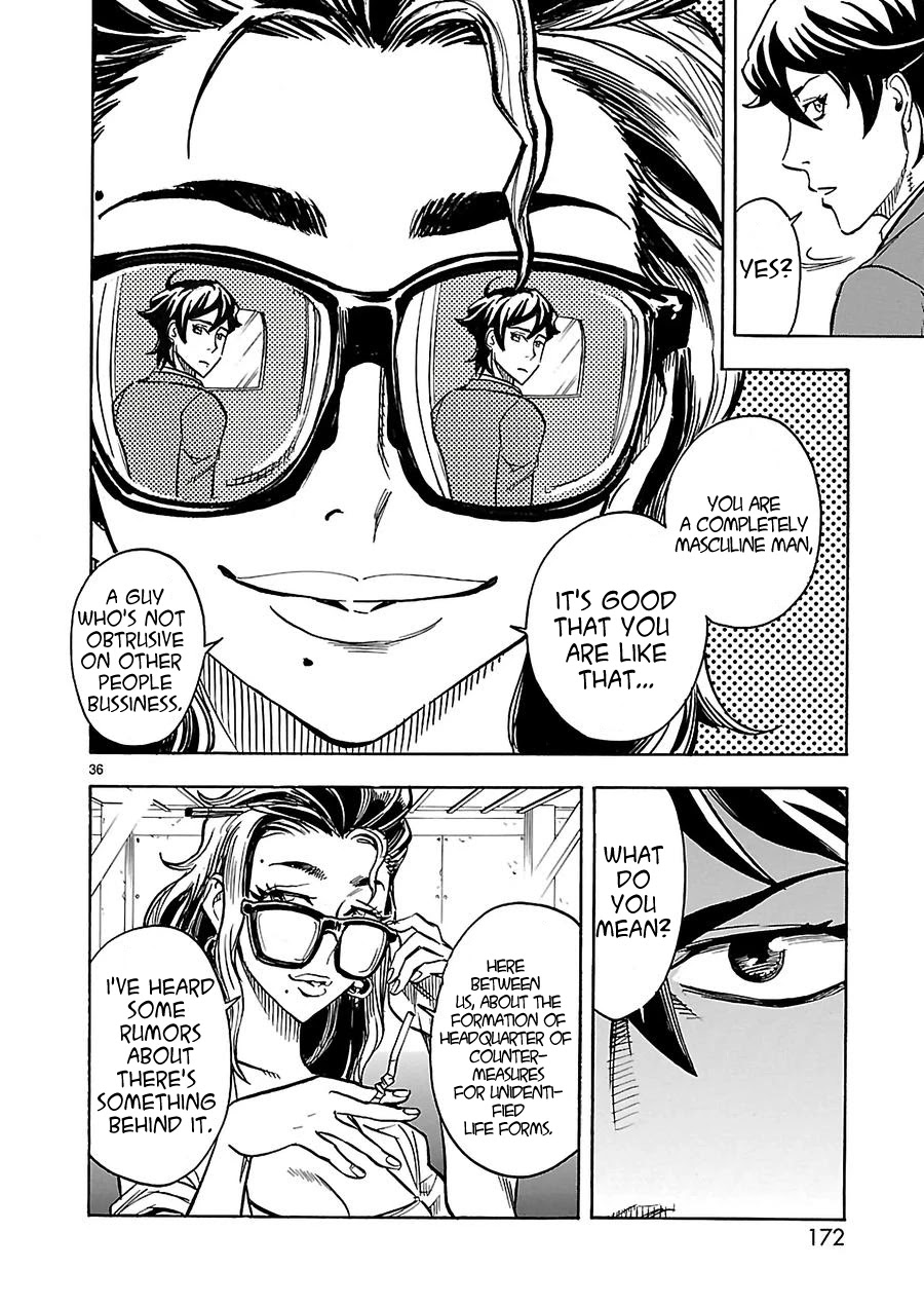 Kamen Rider Kuuga Chapter 9 page 36 - Chapter 9: Red Warrior