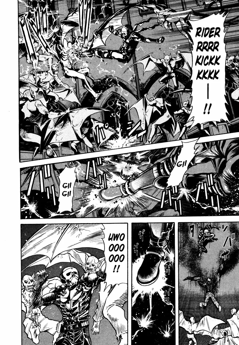 Kamen Rider Spirits Chapter 1 page 35 - Chapter 1: Skyscraper Gale