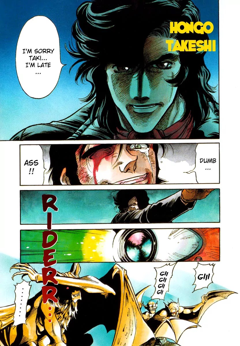 Kamen Rider Spirits Chapter 1 page 40 - Chapter 1: Skyscraper Gale