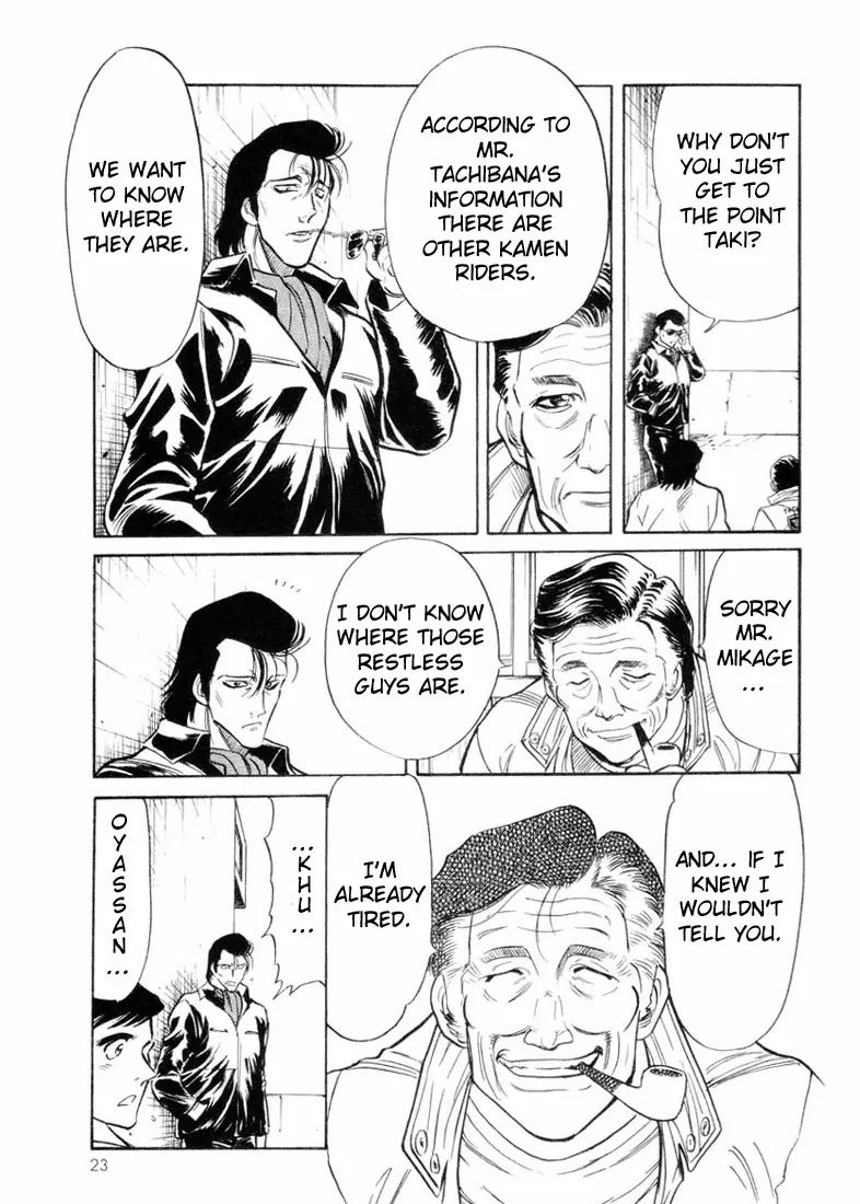 Kamen Rider Spirits Chapter 11 page 22 - Chapter 11 : Roaming Thunderclap - Part 1
