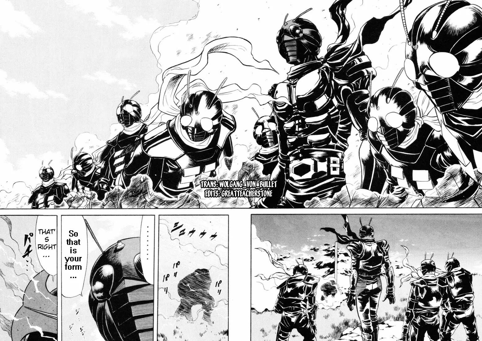 Kamen Rider Spirits Chapter 11 page 35 - Chapter 11 : Roaming Thunderclap - Part 1