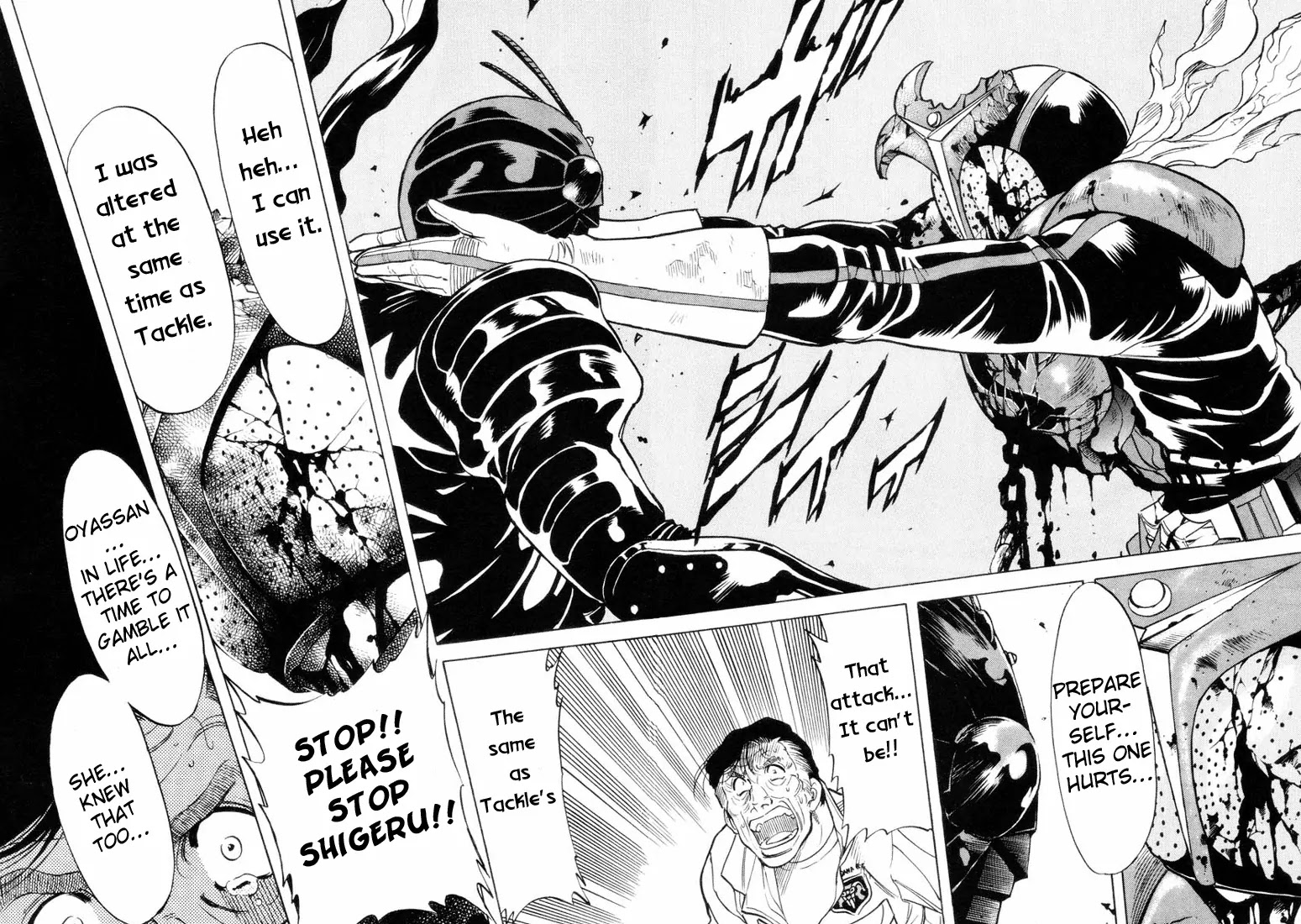 Kamen Rider Spirits Chapter 12 page 30 - Chapter 12 : Roaming Thunderclap - Part 2