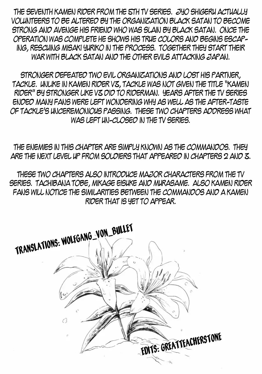 Kamen Rider Spirits Chapter 13 page 36 - Chapter 13 : Blue Sky of Promise - Part 1