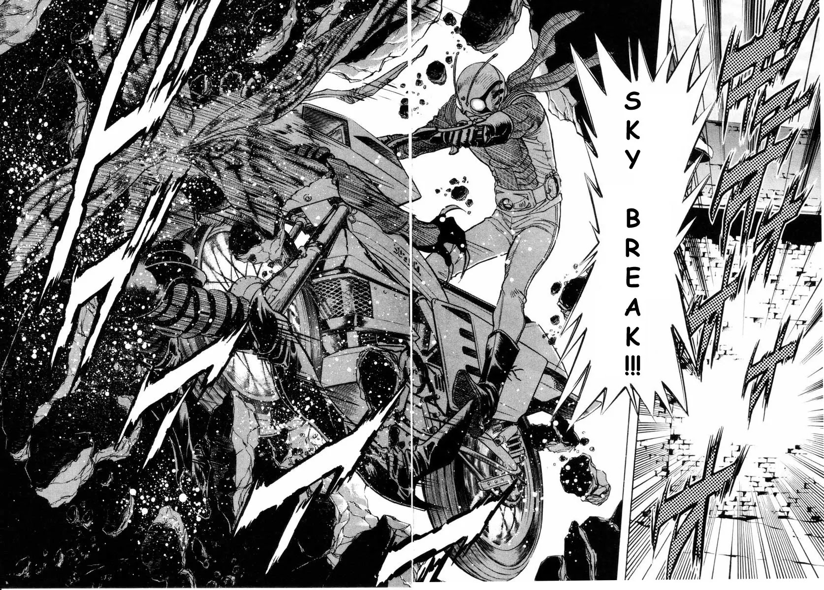 Kamen Rider Spirits Chapter 14 page 26 - Chapter 14 : Blue Sky of Promise - Part 2