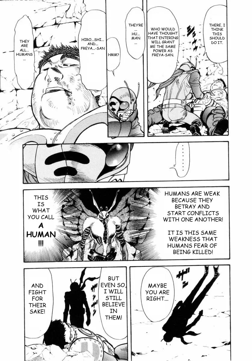 Kamen Rider Spirits Chapter 14 page 28 - Chapter 14 : Blue Sky of Promise - Part 2