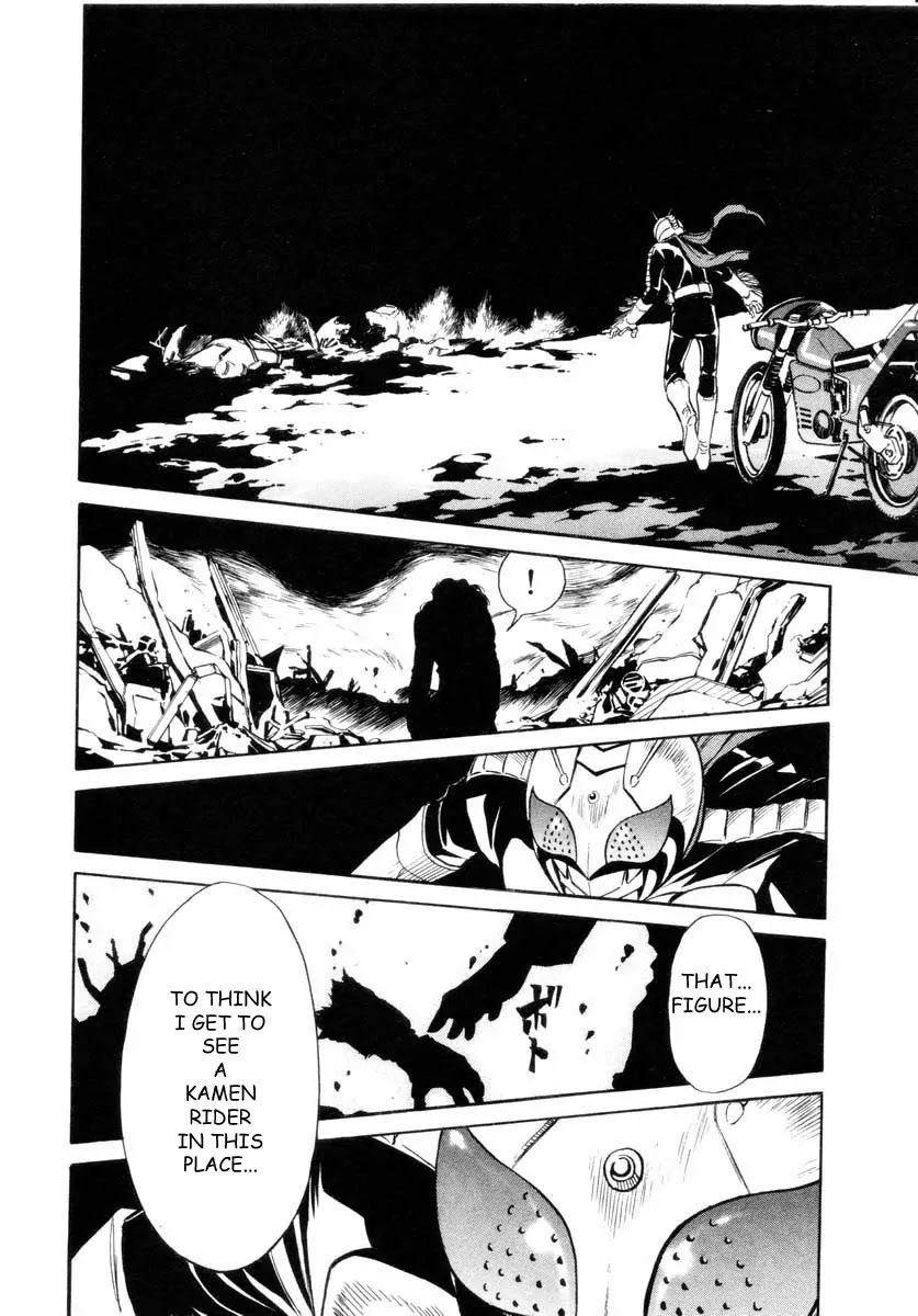 Kamen Rider Spirits Chapter 15 page 25 - Chapter 15 : Mythology of the Shooting Star - Part 1
