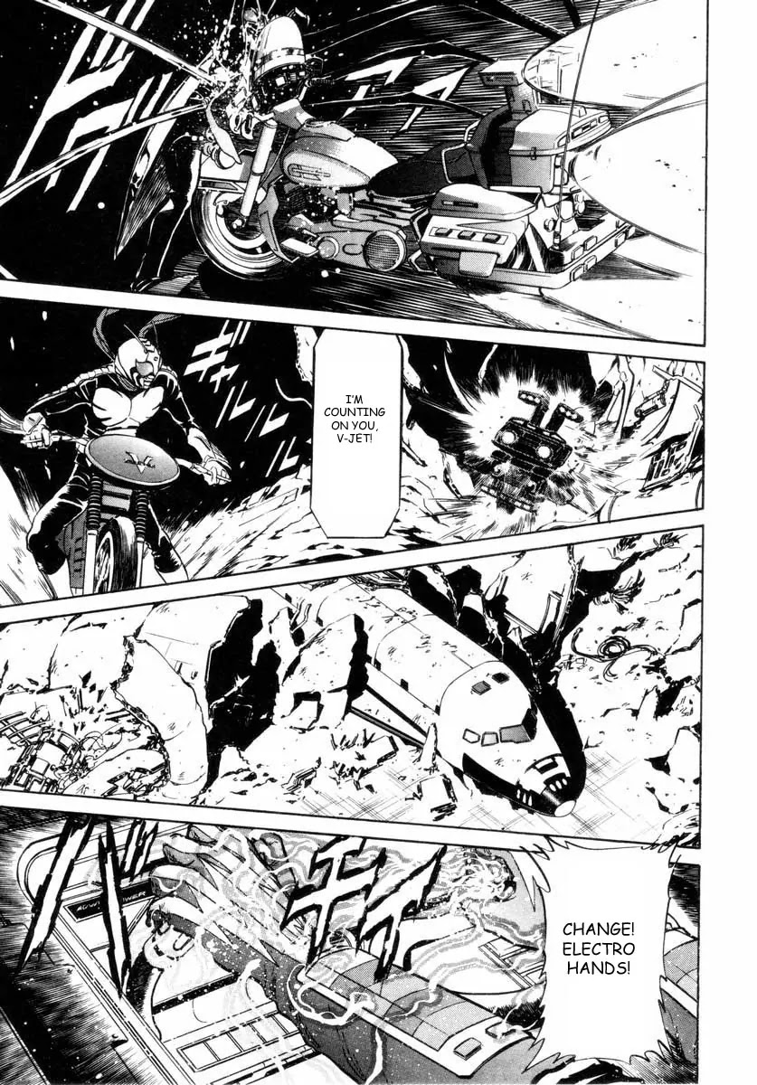 Kamen Rider Spirits Chapter 16 page 13 - Chapter 16 : Mythology of the Shooting Star - Part 2