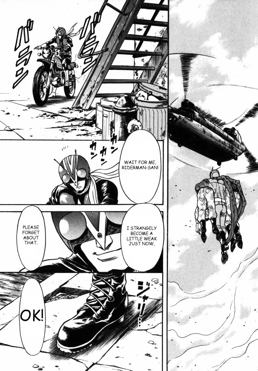Kamen Rider Spirits Chapter 20 page 34 - Chapter 20: Darkness