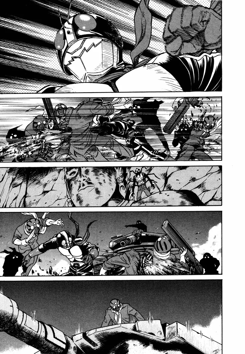 Kamen Rider Spirits Chapter 3 page 23 - Chapter 3 : One Man Battle - Part 2