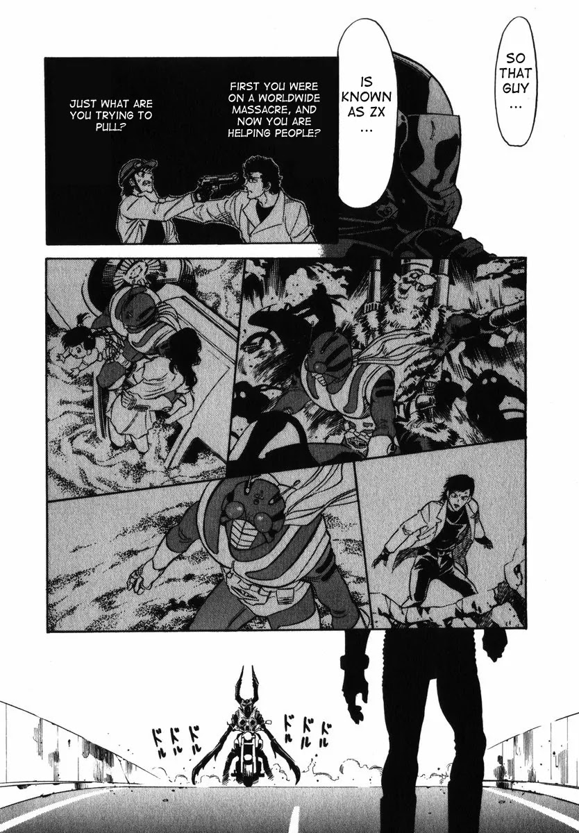 Kamen Rider Spirits Chapter 30 page 23 - Chapter 30 : Flash