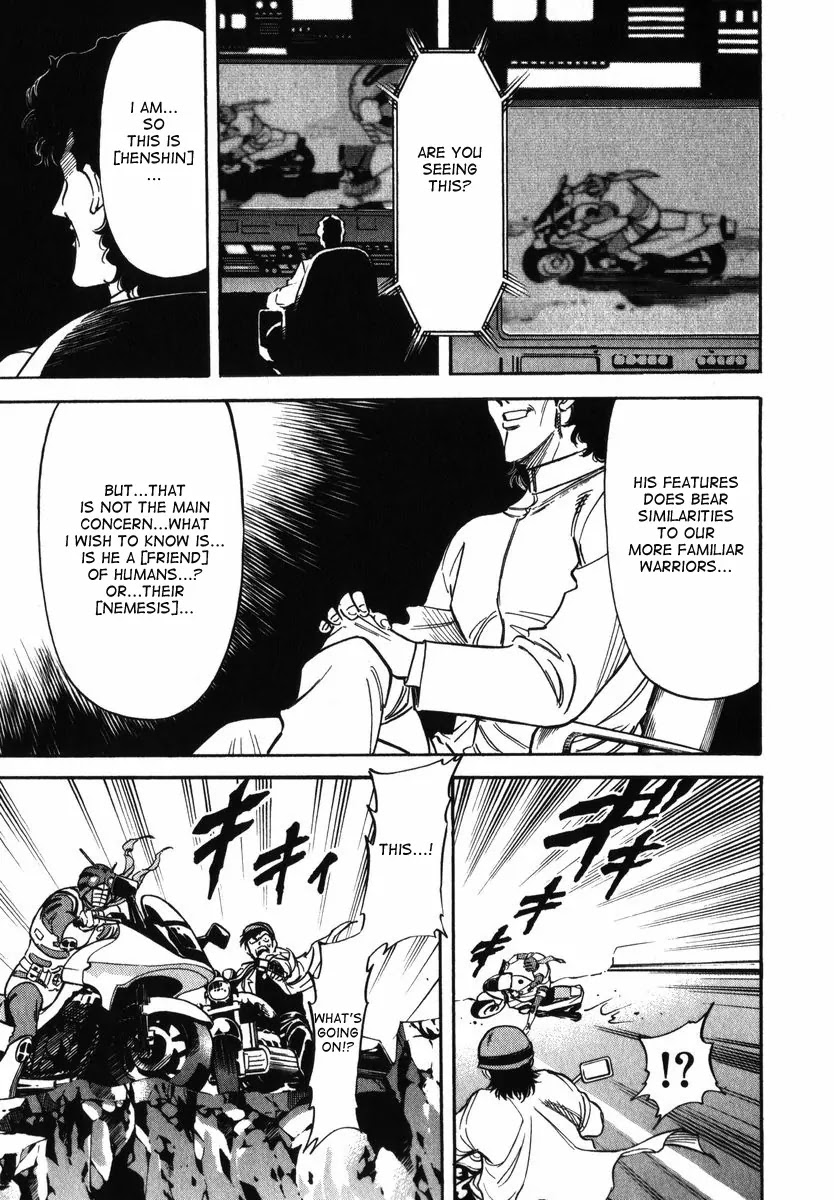 Kamen Rider Spirits Chapter 30 page 3 - Chapter 30 : Flash