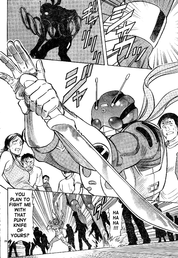 Kamen Rider Spirits Chapter 32 page 22 - Chapter 32 : Secrets