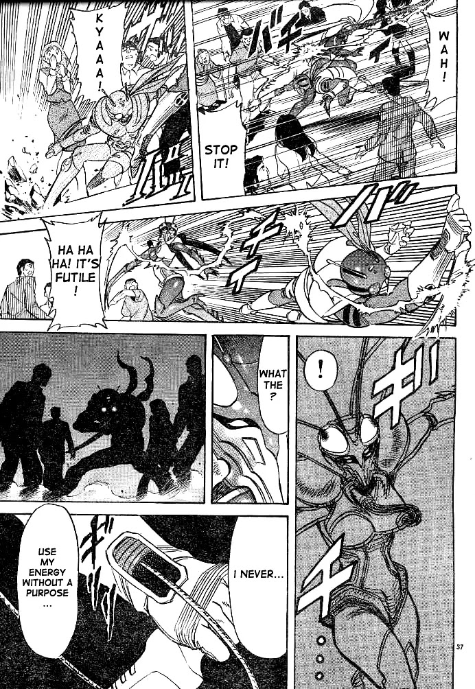 Kamen Rider Spirits Chapter 32 page 35 - Chapter 32 : Secrets