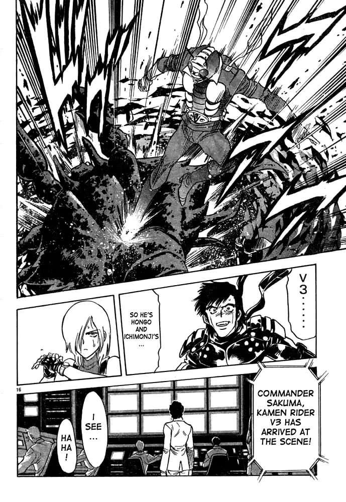 Kamen Rider Spirits Chapter 34 page 15 - Chapter 34 : Judo