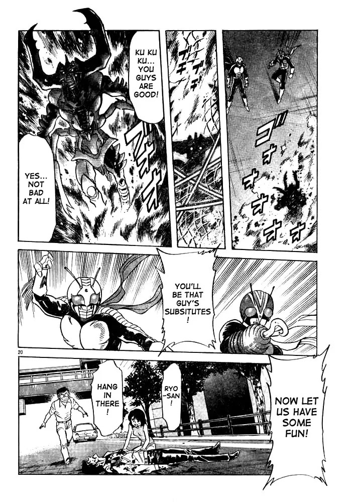 Kamen Rider Spirits Chapter 34 page 19 - Chapter 34 : Judo